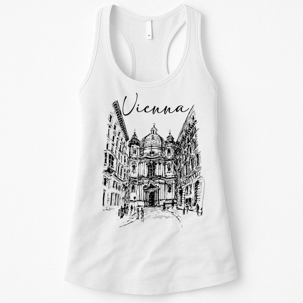 Vienna Traveling Lover Vienna Travel Austria Travel Vacation Womens Tank Top