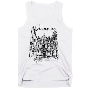 Vienna Traveling Lover Vienna Travel Austria Travel Vacation Tank Top