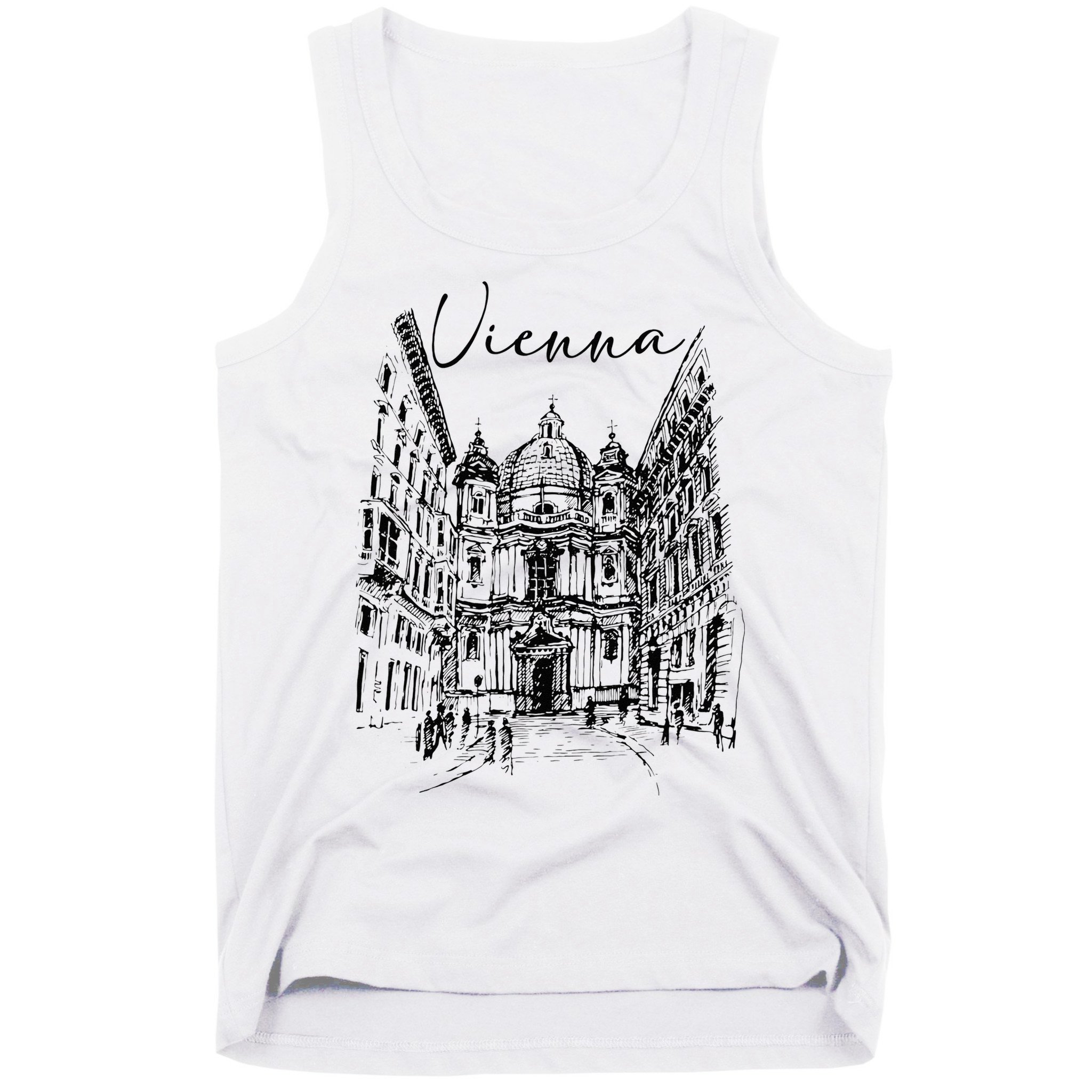 Vienna Traveling Lover Vienna Travel Austria Travel Vacation Tank Top