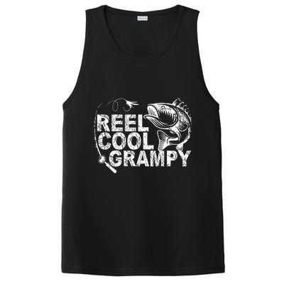Vintage Thunder Leopard Zebra Animal Print Lightning Bolt PosiCharge Competitor Tank