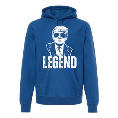 Vintage Trump Legend Save America 2024 Gift Premium Hoodie