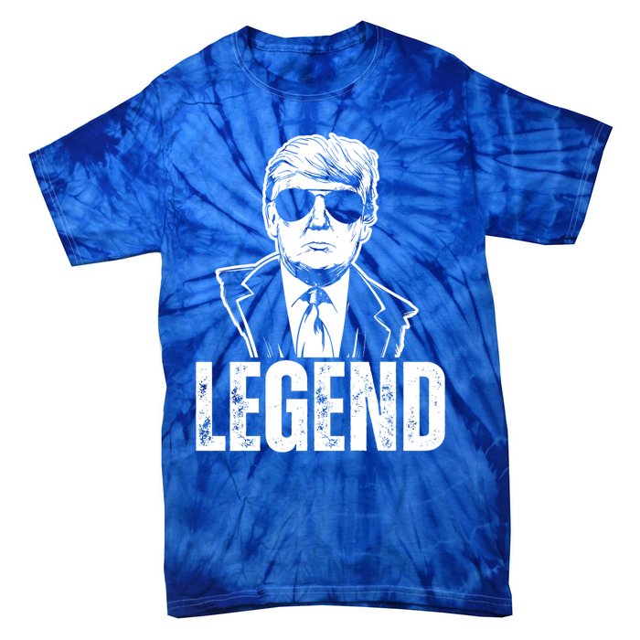 Vintage Trump Legend Save America 2024 Gift Tie-Dye T-Shirt