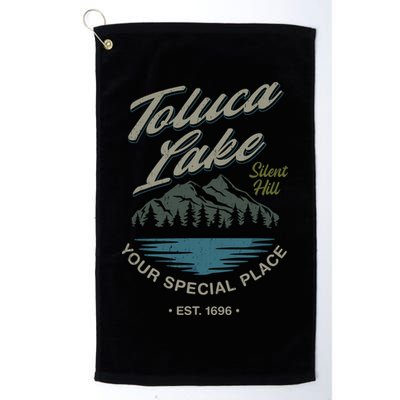 Vintage Toluca Lake Silent Hill Golf Towel
