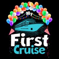 Vacation Time My First Crusie Flatbill Hat