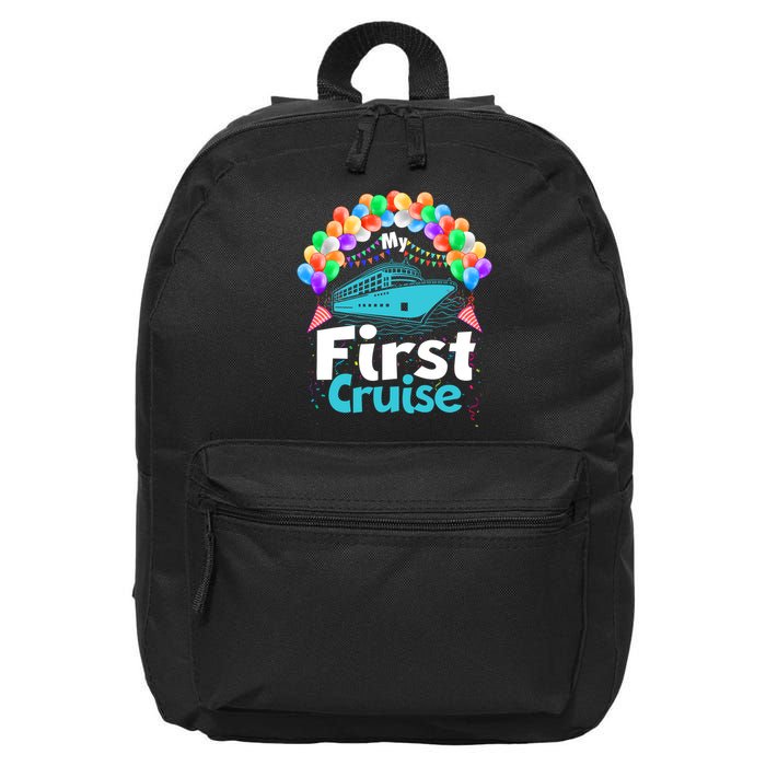 Vacation Time My First Crusie 16 in Basic Backpack