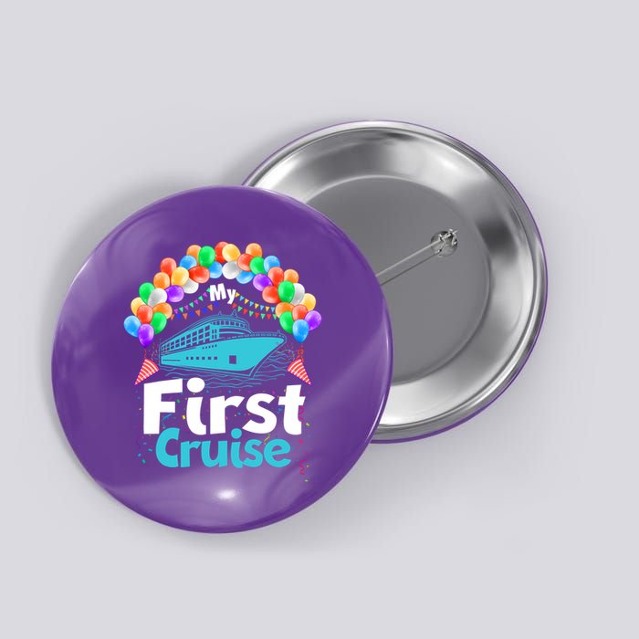 Vacation Time My First Crusie Button