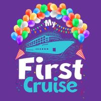 Vacation Time My First Crusie Button