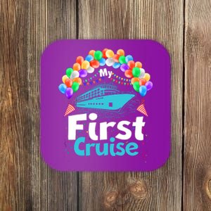 Vacation Time My First Crusie Coaster