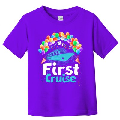Vacation Time My First Crusie Toddler T-Shirt
