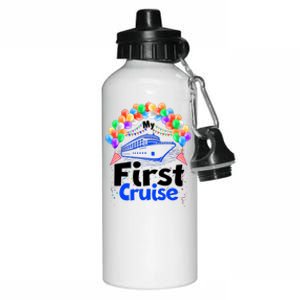 Vacation Time My First Crusie Aluminum Water Bottle