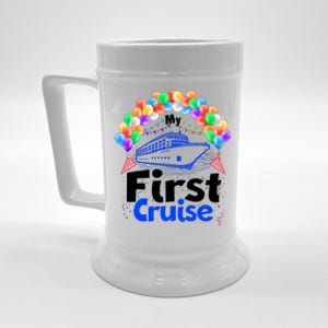 Vacation Time My First Crusie Beer Stein