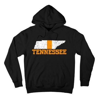 Vintage Tennessee Map Girls Boys Tennessee Hoodie