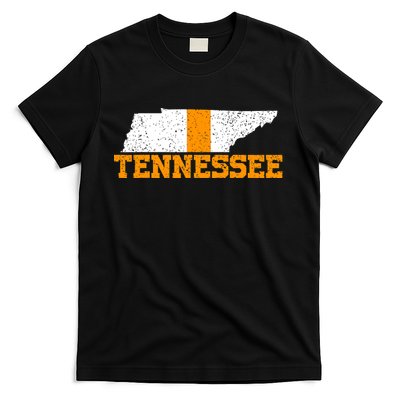 Vintage Tennessee Map Girls Boys Tennessee T-Shirt