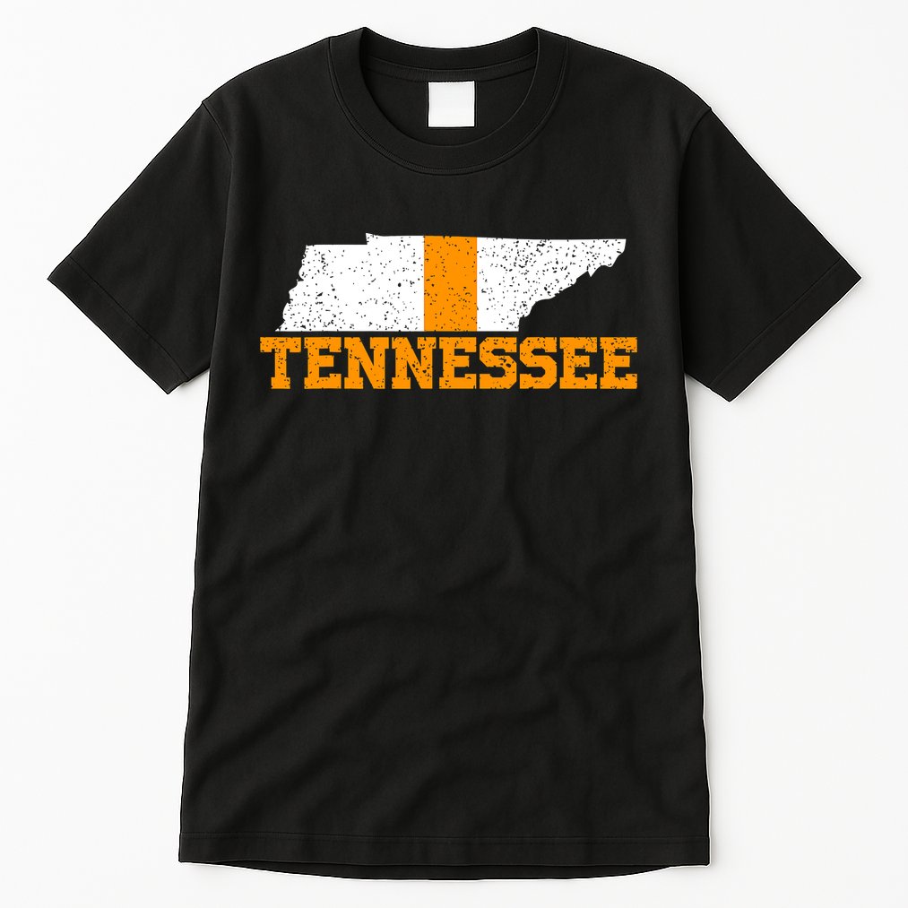 Vintage Tennessee Map Girls Boys Tennessee Tall T-Shirt