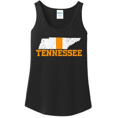 Vintage Tennessee Map Girls Boys Tennessee Ladies Essential Tank