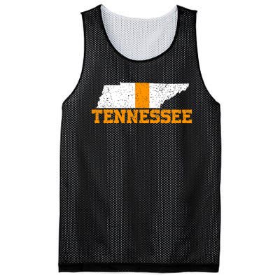 Vintage Tennessee Map Girls Boys Tennessee Mesh Reversible Basketball Jersey Tank