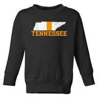 Vintage Tennessee Map Girls Boys Tennessee Toddler Sweatshirt