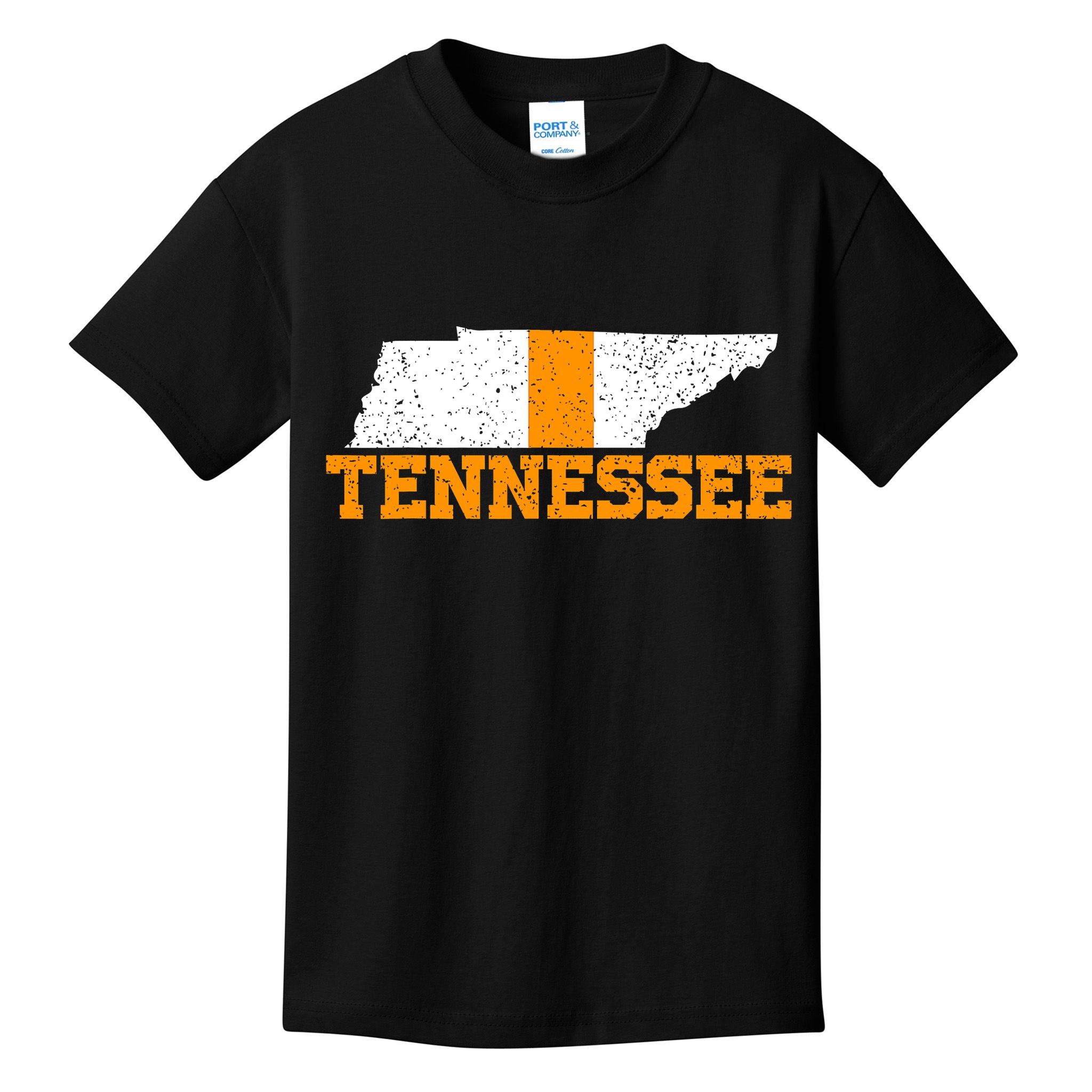 Vintage Tennessee Map Girls Boys Tennessee Kids T-Shirt
