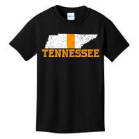 Vintage Tennessee Map Girls Boys Tennessee Kids T-Shirt