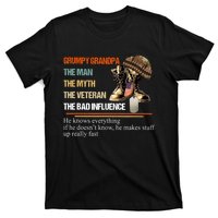 Vintage The Man The Myth The Bad Influence T-Shirt