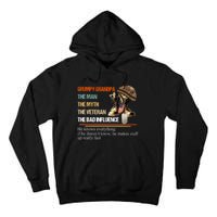 Vintage The Man The Myth The Bad Influence Tall Hoodie