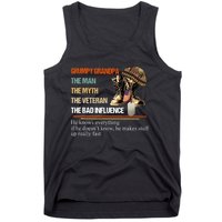 Vintage The Man The Myth The Bad Influence Tank Top