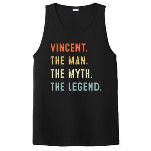 Vincent The Myth Legend Father’s Day Gift Papa Grandpa Meaningful Gift PosiCharge Competitor Tank