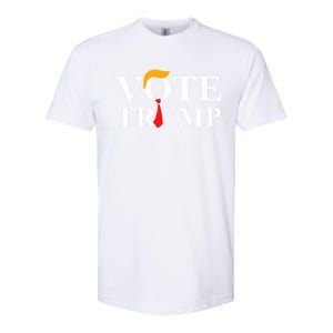 Vote Trump Meaningful Gift Softstyle® CVC T-Shirt