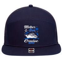 Vacation Trip Matching 7 Panel Mesh Trucker Snapback Hat