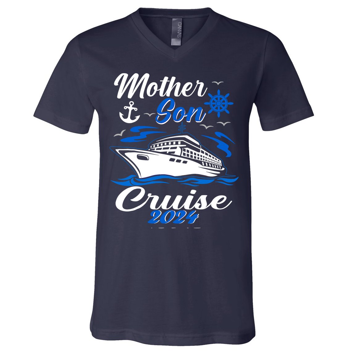 Vacation Trip Matching V-Neck T-Shirt