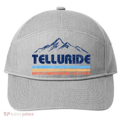 Vintage Telluride Mountain 7-Panel Snapback Hat