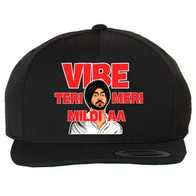 Vibe Teri Meri Mildi Aa Wool Snapback Cap