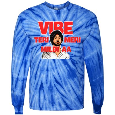 Vibe Teri Meri Mildi Aa Tie-Dye Long Sleeve Shirt