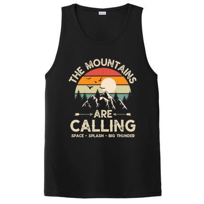 Vintage The Mountains Are Calling Space Splash Big Thunder PosiCharge Competitor Tank