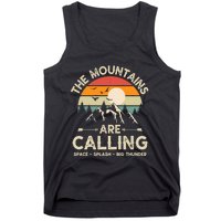 Vintage The Mountains Are Calling Space Splash Big Thunder Tank Top