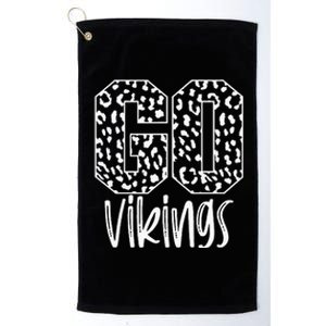 Vikings Team Mascot School Spirit Game Night Platinum Collection Golf Towel