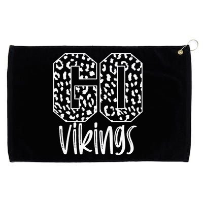 Vikings Team Mascot School Spirit Game Night Grommeted Golf Towel