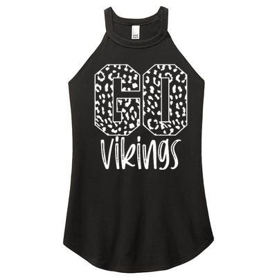 Vikings Team Mascot School Spirit Game Night Women’s Perfect Tri Rocker Tank