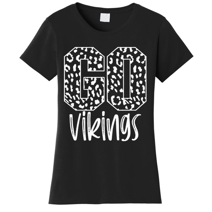 Vikings Team Mascot School Spirit Game Night Women's T-Shirt