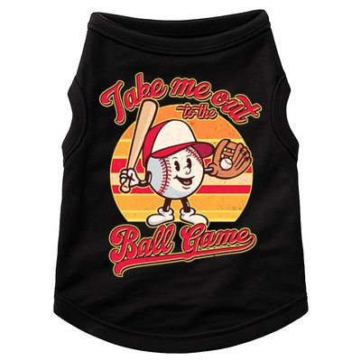 Vintage Take Me Out To The Ball Game Mascot Doggie Tank