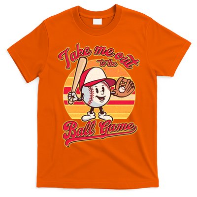 Vintage Take Me Out To The Ball Game Mascot T-Shirt