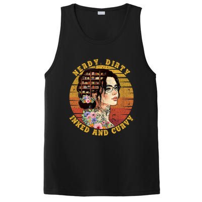 Vintage Tattoo Nerdydirtyinked And Curvy Tattooed Gift PosiCharge Competitor Tank