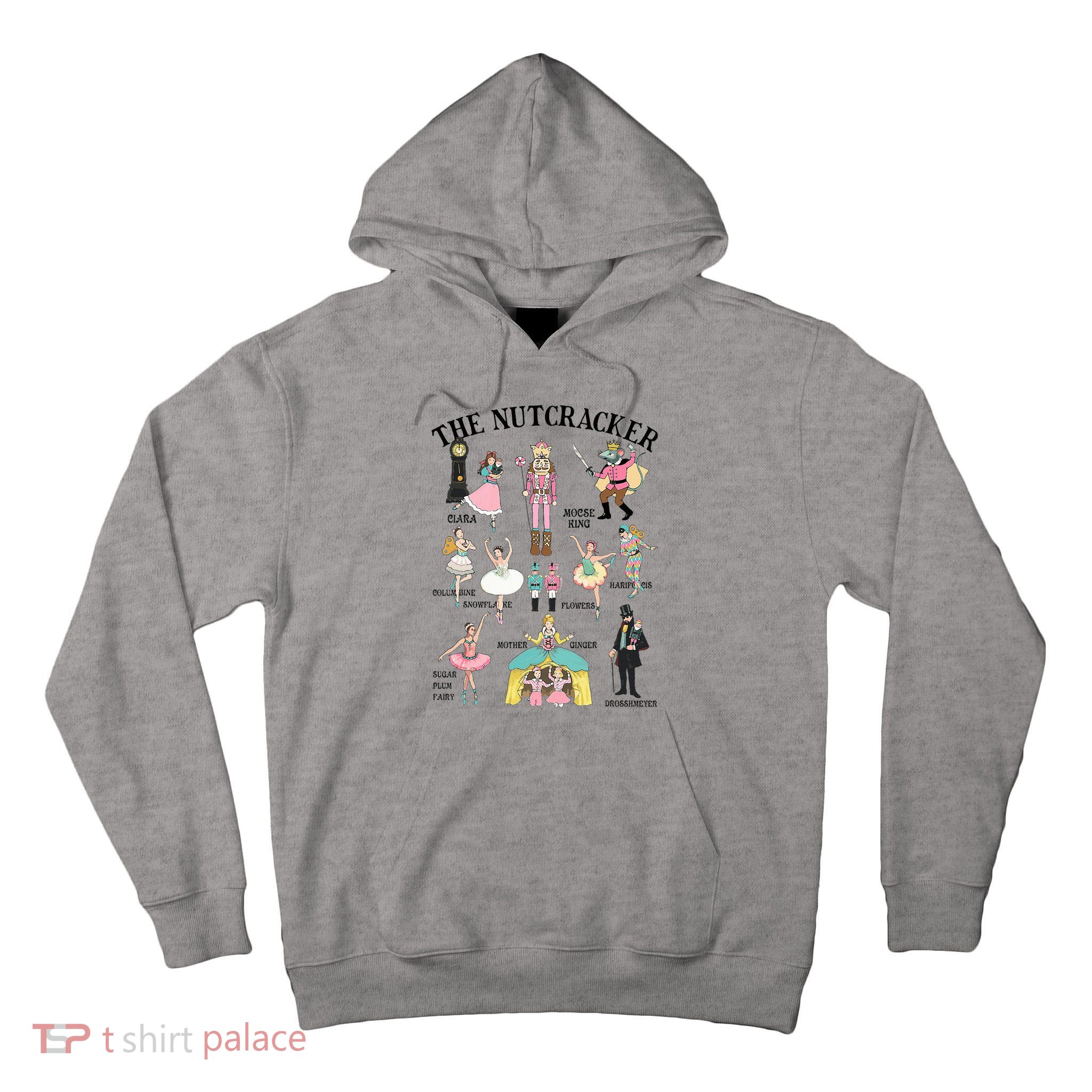Vintage The Nutcracker Squad Pink Christmas  Tall Hoodie