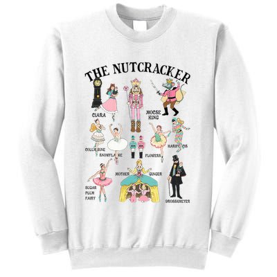 Vintage The Nutcracker Squad Pink Christmas  Sweatshirt