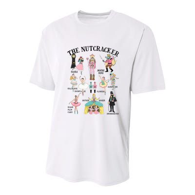 Vintage The Nutcracker Squad Pink Christmas  Youth Performance Sprint T-Shirt