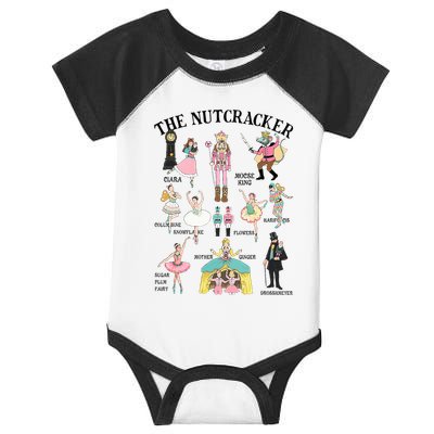 Vintage The Nutcracker Squad Pink Christmas  Infant Baby Jersey Bodysuit