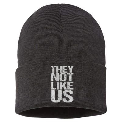 Vintage They Not Like Us Ov Hoe Ov Ho Sustainable Knit Beanie