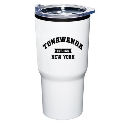 Vintage Tonawanda New York Ny Athletic Sports Style V Neck Tumbler
