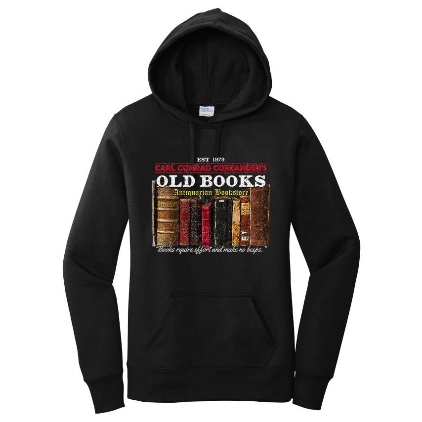 Vintage The Neverending Story Bookstore Women's Pullover Hoodie