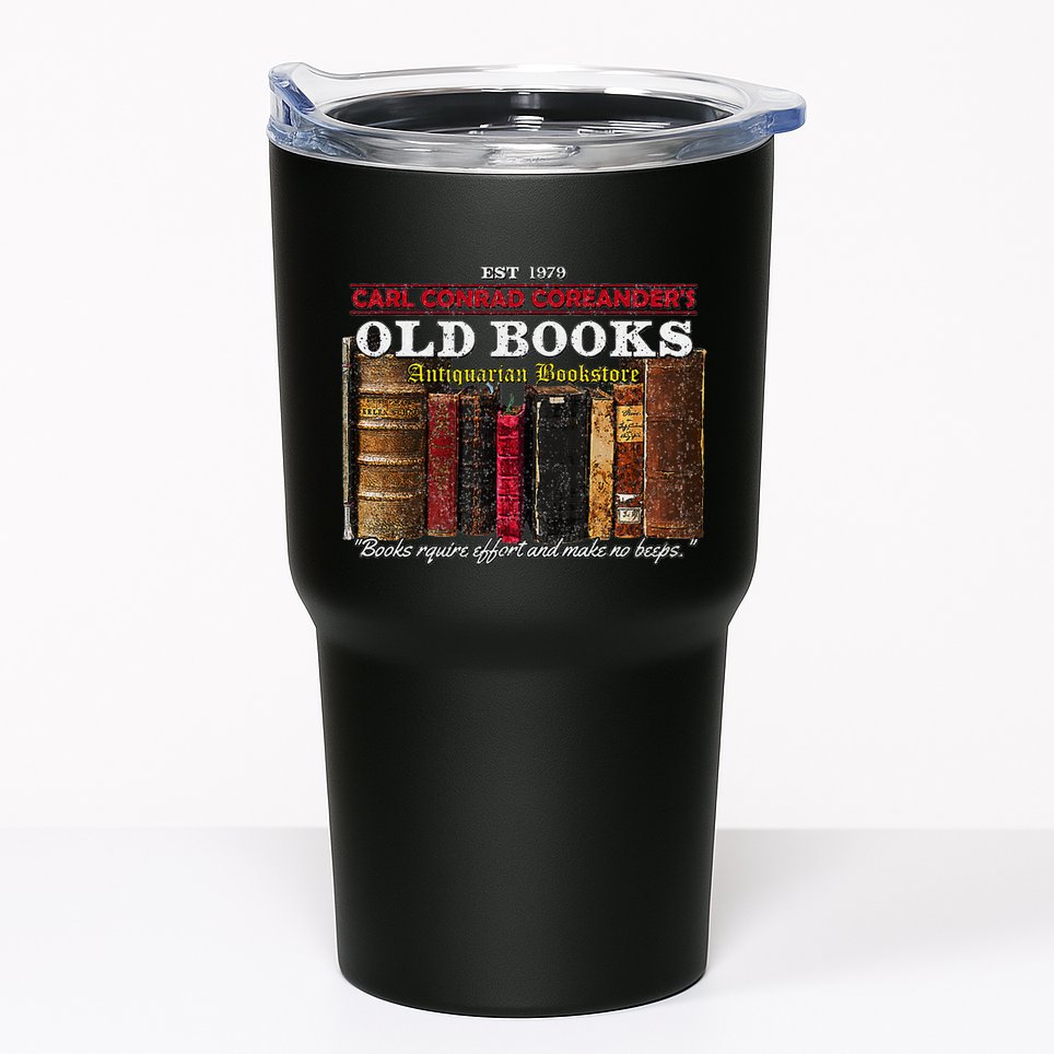 Vintage The Neverending Story Bookstore Tumbler